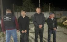 Затримані закарпатці та призовник