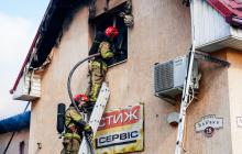 Пожежа СТО в Ужгороді, 6 жовтня