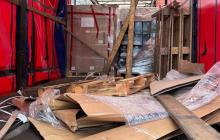 Пограбована вантажівка