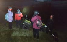 Туристки з собакою