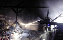 Пожежа у монастирі у селі Кострино, Закарпаття