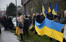 Прощання з полеглим прикордонником Мирославом Матьовкою