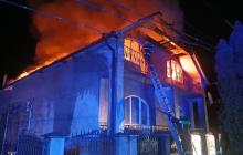 Пожежа в будинку у селі Велика Добронь