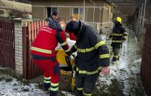 Порятунок постраждалого чоловіка у селі Невицьке