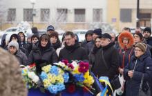 В Ужгороді попрощалися з військовим Миколою Райнишем