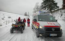 Порятунок закарпатця у селі Кваси