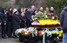 Прощання із воїном Сергієм Жганичем, Ужгород