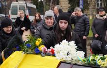Прощання із воїном Тарасом Сірком в Ужгороді