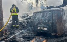 Пожежа у селі Порошково