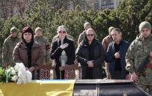 Прощання із полеглим військовим Борисом Тараненком в Ужгороді