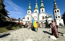 Прощання із воїном Володимиром Белеєм у Мукачеві