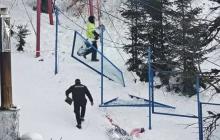 Місце інциденту на курорті "Драгобрат"