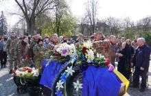 Прощання із полеглим прикордонником Василем Голінкою