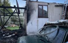 Місце пожежі