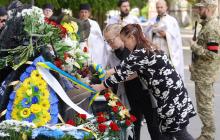 Прощання із воїном Едуардом Голяком в Ужгороді