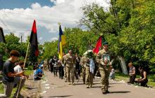 Прощання із прикордонником Михайлом Брезою на Ужгородщині