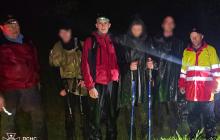 Заблукалі в горах з рятувальниками