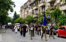 Прощання із 46-річним захисником Олексієм Журавльовим в Ужгороді
