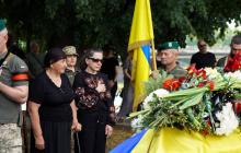 Прощання із полеглим прикордонником Ігорем Томіленком в Ужгороді