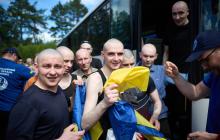 Повернені українській військові з російського полону
