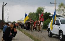 Прощання із полеглим прикордонником Тарасом Солтисом