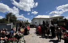 Прощання із воїном Олександром Варгою на Мукачівщині