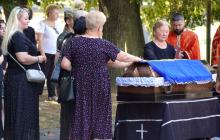 Прощання із полеглим воїном Володимиром Йорданом в Ужгороді