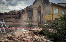 Обвалився будинок у Мукачеві
