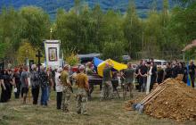 Прощання із військовим Євгеном Джурджею у Перечині