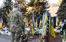 Вшанування памʼяті полеглих захисників в Ужгороді