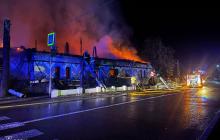 Пожежа у ресторані «Бокораш» у селі Кваси