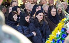 Прощання із полеглим захисником Володимиром Славичем в Ужгороді