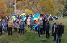 Прощання із захисником Василем Соломкою на Воловеччині