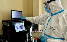 Експерт-криміналіст на місці вбивства 24-річного жителя села Горонда 