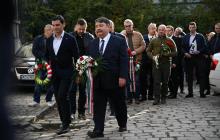 Присутні вшанували героїв Угорської революції
