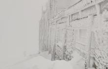 Погода в горах 4 квітня була геть не весняною 