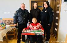 Хлопчик давно мріяв стати поліцейським 
