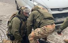 Під час затримання 