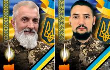 Воїни Олександр Дзуринець та Юрій Бачкай