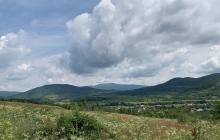 Пейзаж Закарпаття. Гірська місцевість