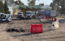 Ремонт доріг на КПП "Чоп-Захонь"