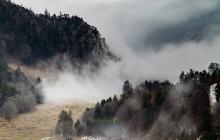 Туман у гірській місцевості