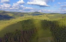 Краєвиди біля села Гукливого
