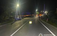 Місце ДТП у селі Вільхівка