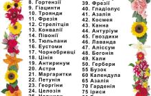 Які квіти треба дарувати на річницю весілля