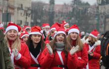 Парад Миколайчиків в Ужгороді на площі Петефі