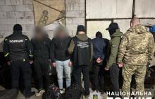 Затримані переправники та утікачі