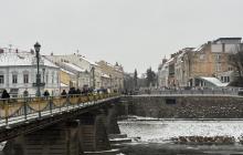 Ужгород, сніг