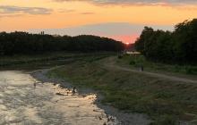 Ботанічна набережна в Ужгороді