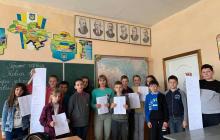 Учні з Людмилою